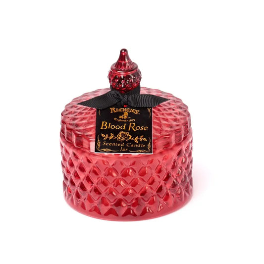 Alchemy - Blood Rose - Scented Boudoir Candle Jar (Klein)