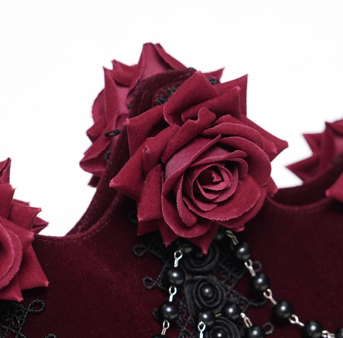 Blood Rose Royal Velvet Schoudertas