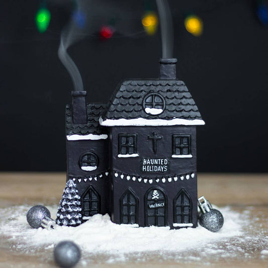 Haunted Holiday House - Gothic Christmas Wierook Kegelbrander