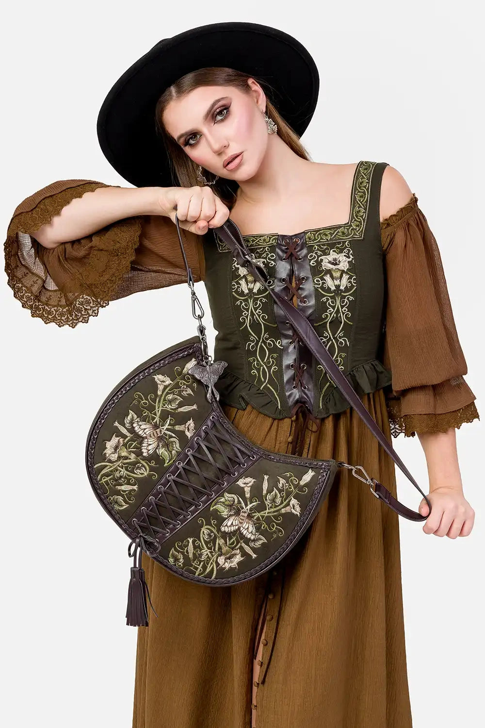 Datura Inoxia Hobo Bag Schoudertas