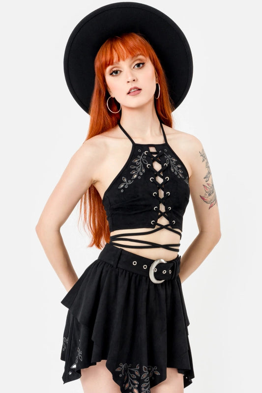 Acantha Halterneck Crop top