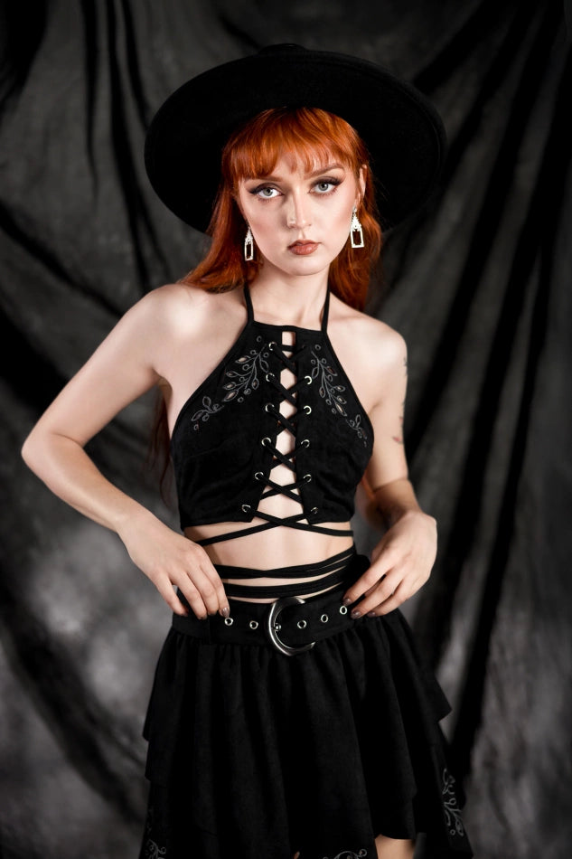 Acantha Halterneck Crop top