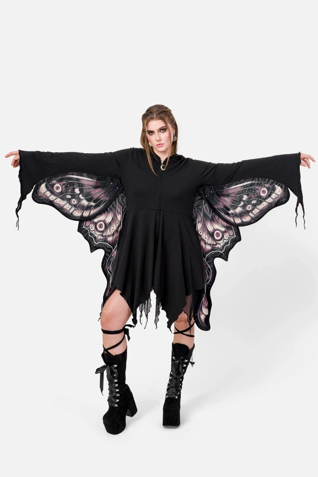 Ashira Moth Hoodie