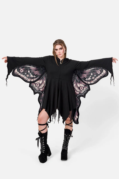 Ashira Moth Hoodie