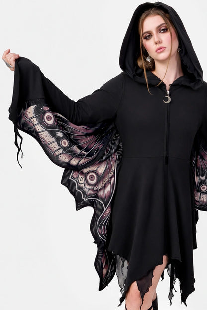 Ashira Moth Hoodie
