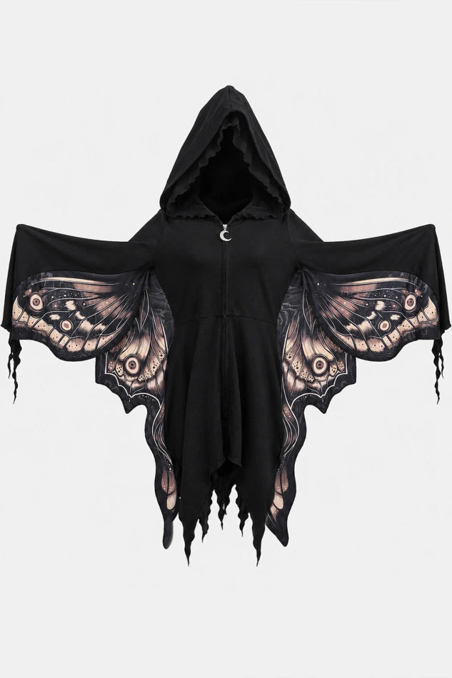 Ashira Moth Hoodie