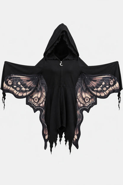 Ashira Moth Hoodie