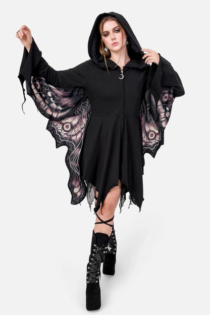 Ashira Moth Hoodie