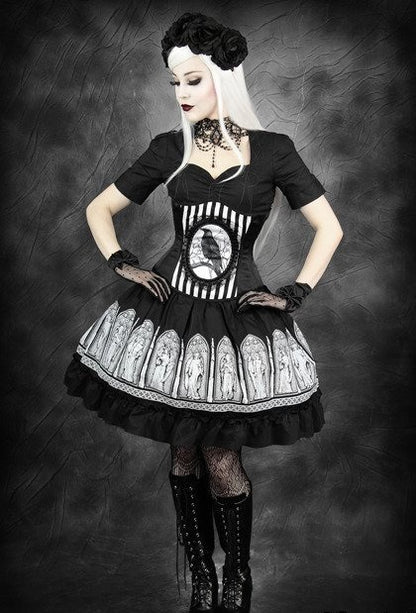 Fantasy Raven Underbust Corset