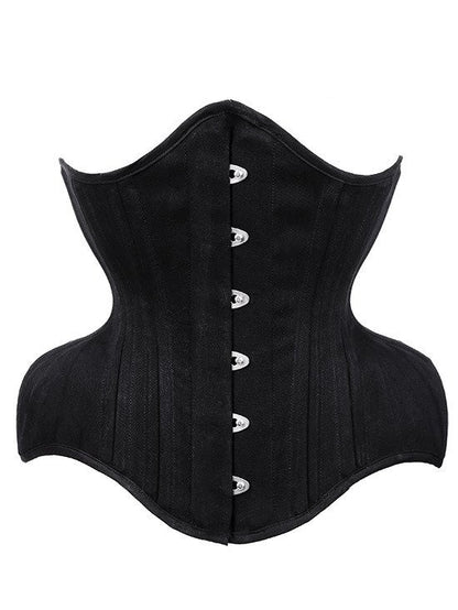 WH Cotton Hourglass Underbust Corset