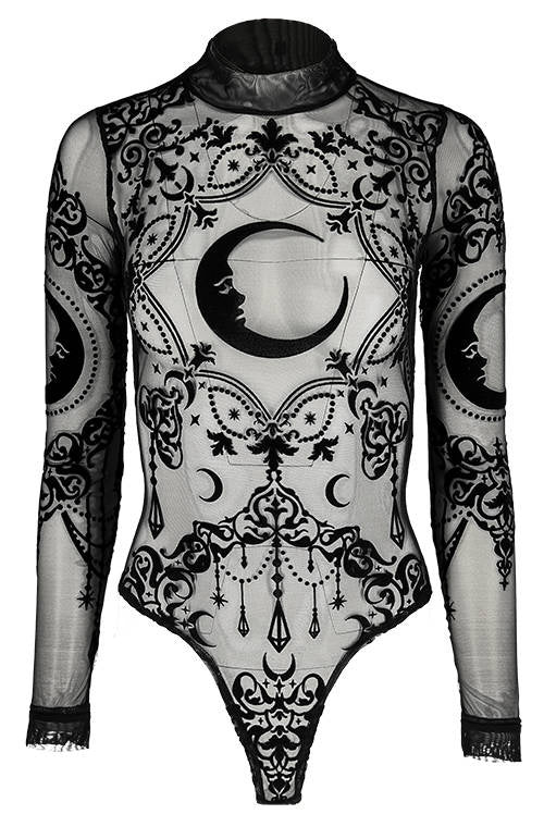 Crescent Mesh Bodysuit