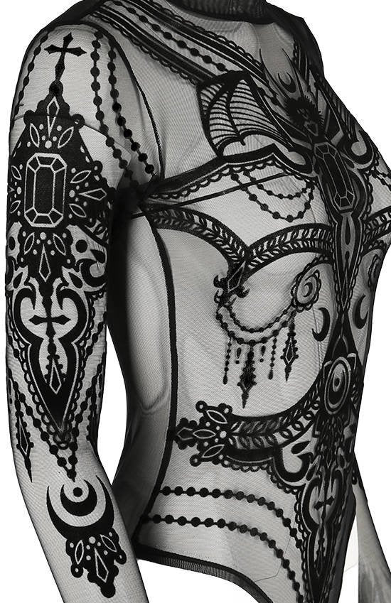 Jewel Bat Bodysuit
