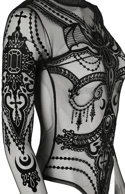 Jewel Bat Bodysuit