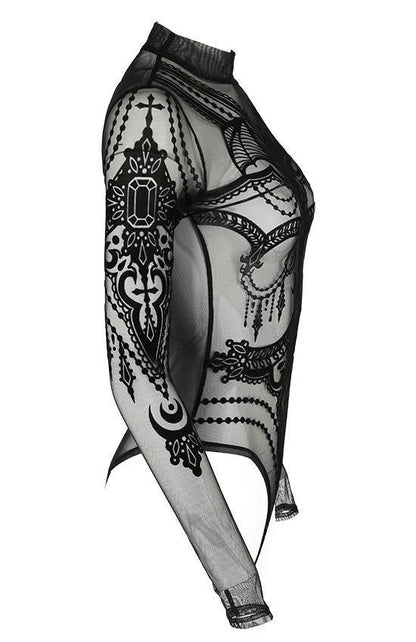 Jewel Bat Bodysuit