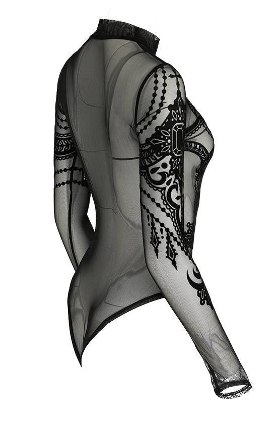 Jewel Bat Bodysuit