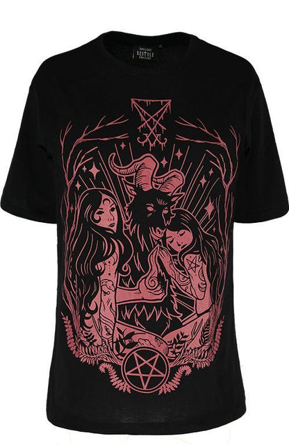 Lucifer Burgundy Top