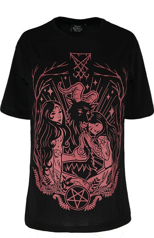Lucifer Burgundy Top