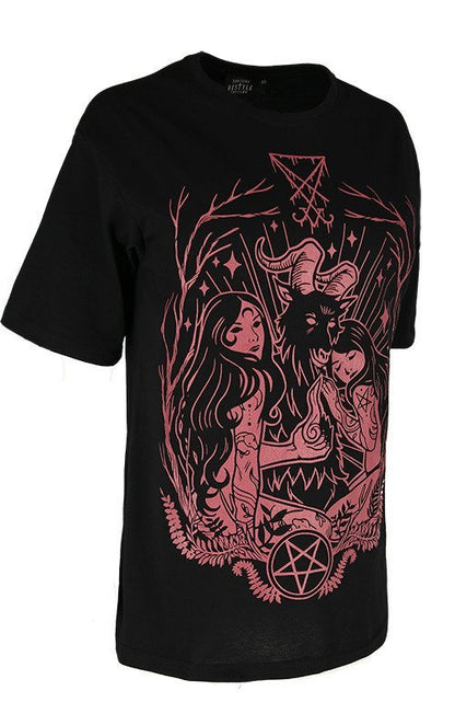 Lucifer Burgundy Top