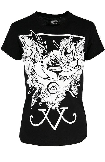 Threeheaded Cat T-shirt