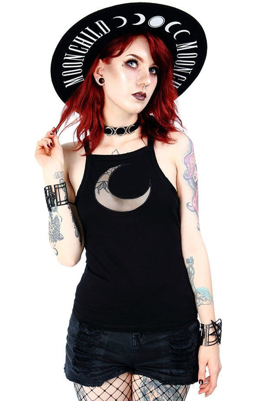 Mesh Moon Top