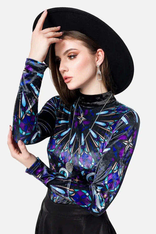 Cathedral Rosette Bodysuit