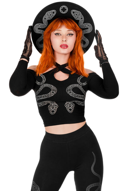Cathedral Snake Blouse