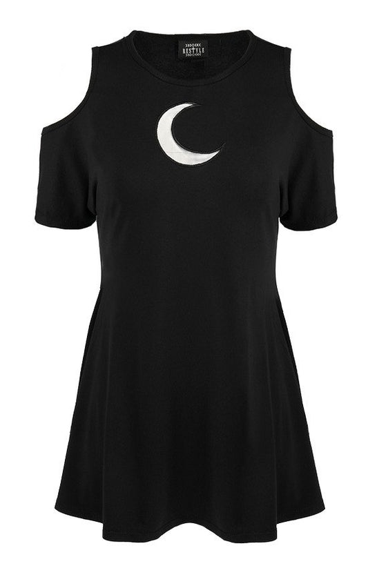 Mesh Moonn Crescent Jurk