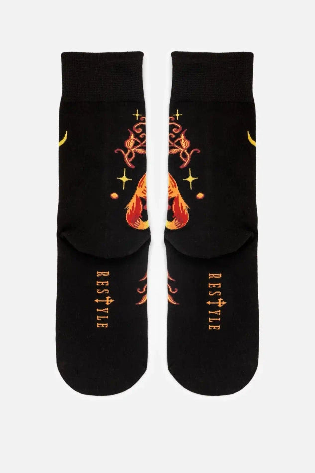 Foxes Jacquard Sokken