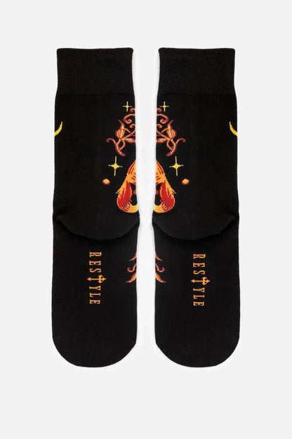 Foxes Jacquard Sokken