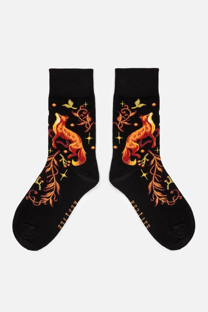 Foxes Jacquard Sokken