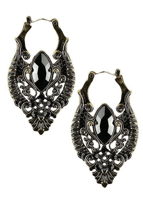 Gold Snake Oorbellen