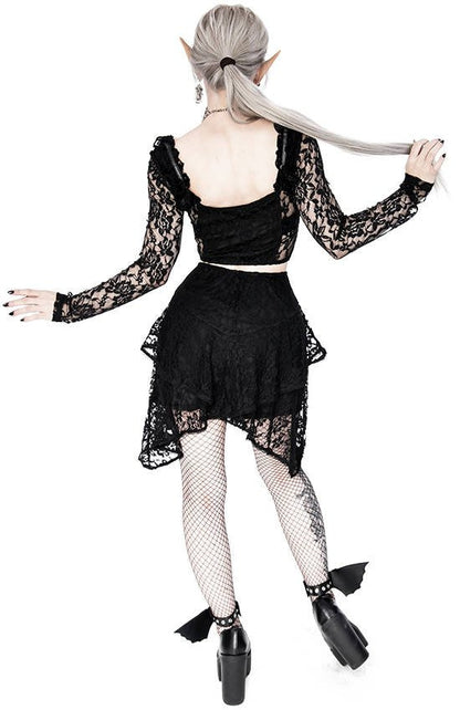 Cropped Lace Top