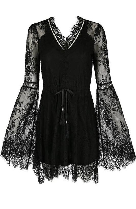 Gothic Eyelash Jurk