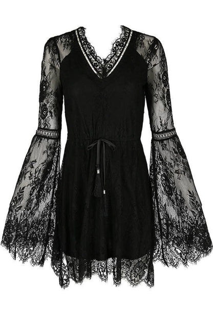 Eyelash Lace Jurk