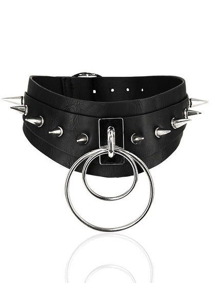 Double Spiked Choker