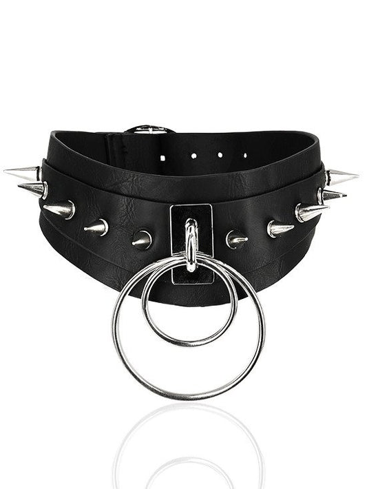 Double Spiked Choker