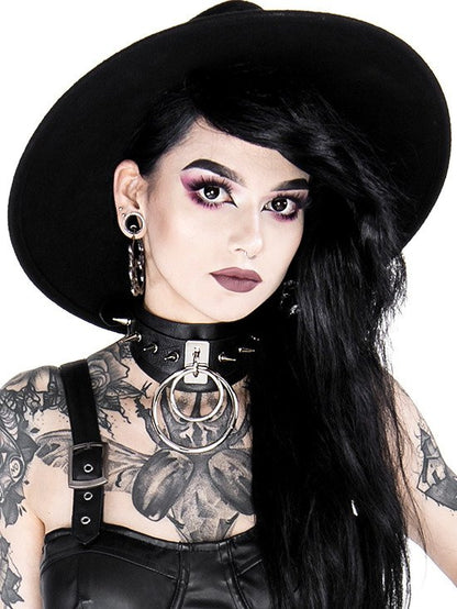 Double Spiked Choker