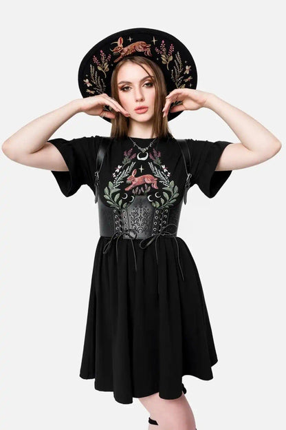 Hare Moon Mini Jurk