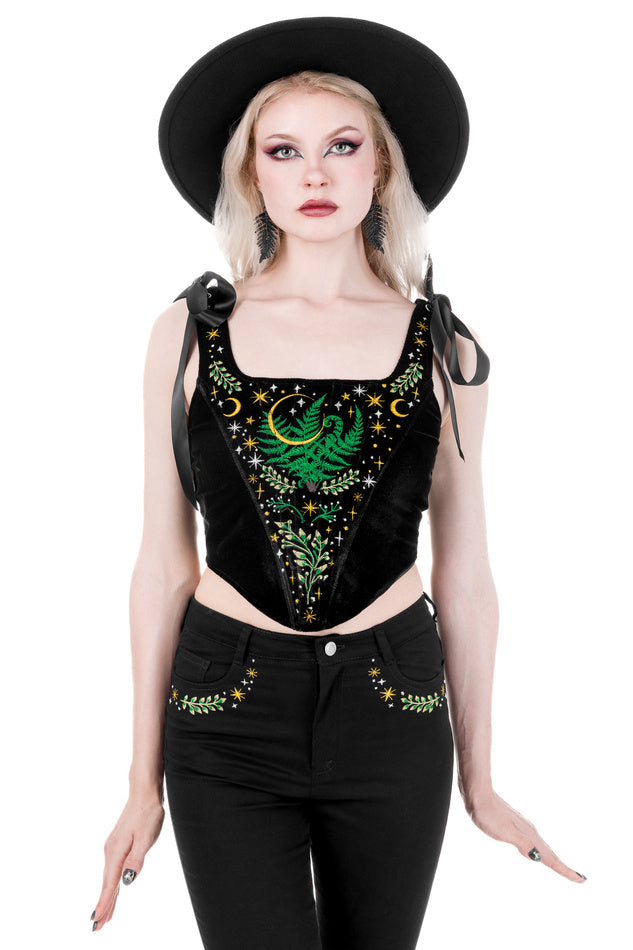 Herbal Corset Top