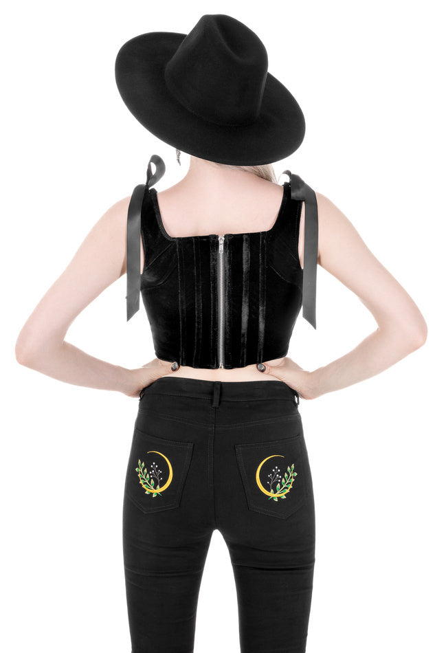 Herbal Corset Top