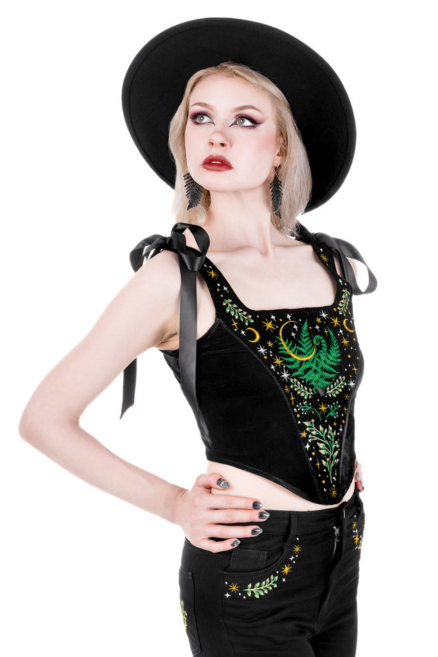 Herbal Corset Top