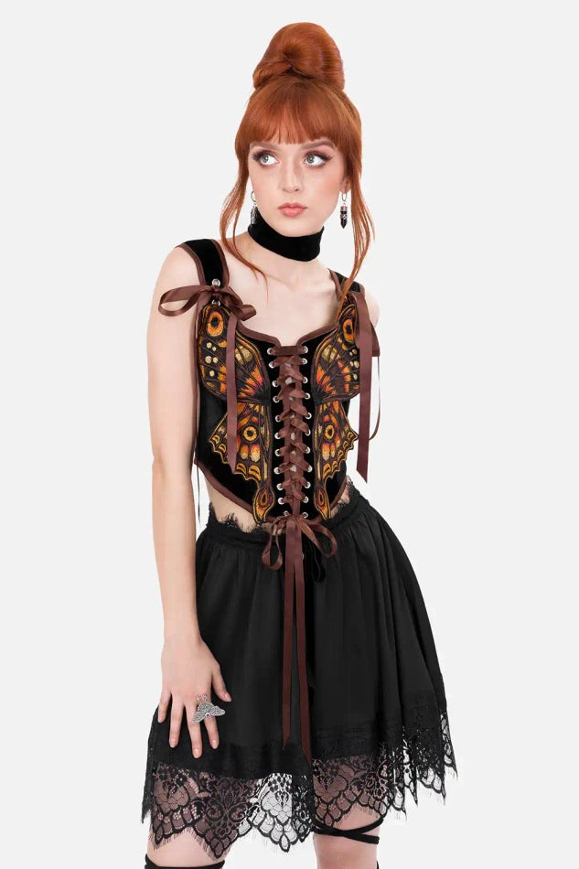 Ignis Moth Corset Top