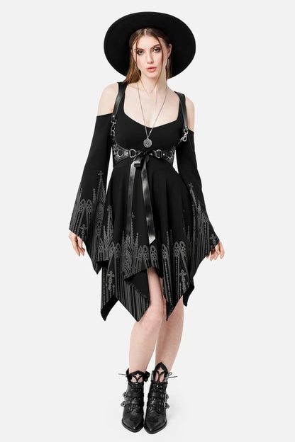 Infernal Chapel Mini Dress