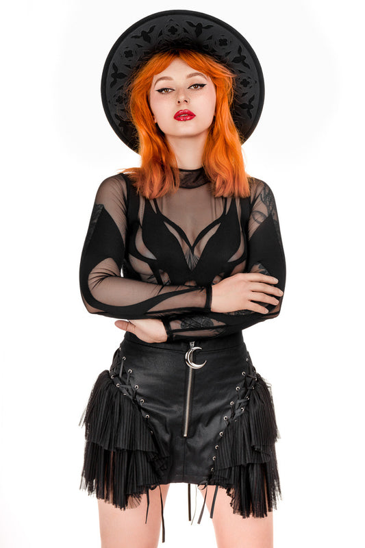 Livia Waxed Rok