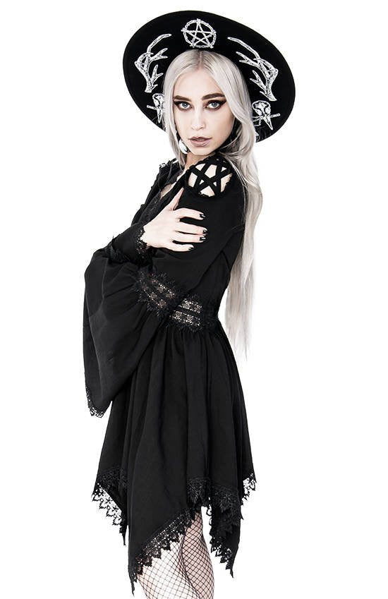 Lace Trim Spectre Jurk