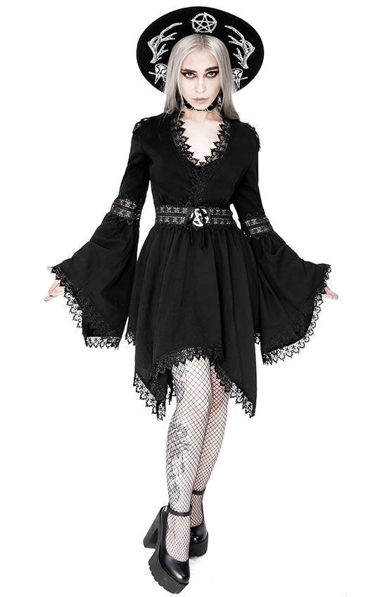 Lace Trim Spectre Jurk