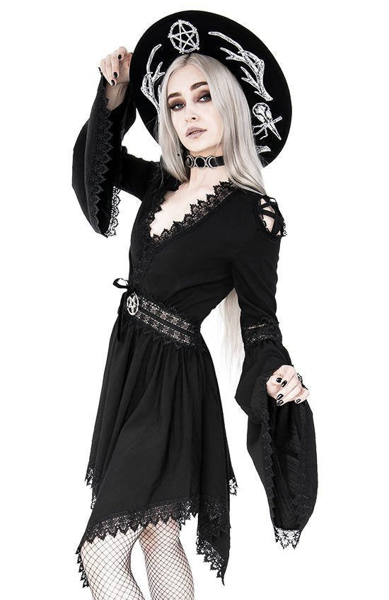 Lace Trim Spectre Jurk