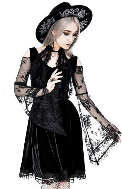 Layered Lace Gothic Jurk