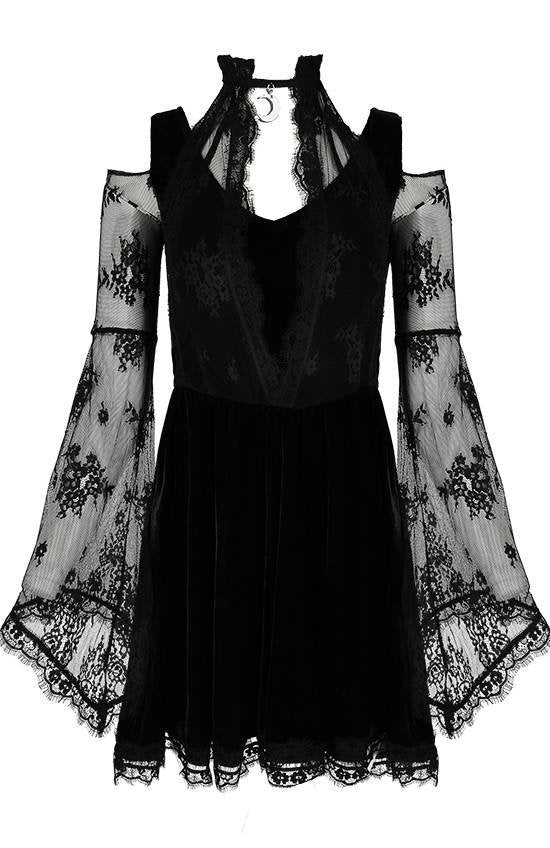 Layered Lace Gothic Jurk
