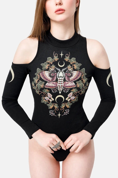 Midnight Flutter Bodysuit